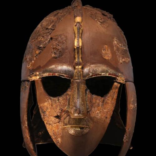 Image of Anglo Saxon Sutton Hoo Helmet